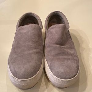 Steve Madden Gills Grey Suede Sneaker 8.5